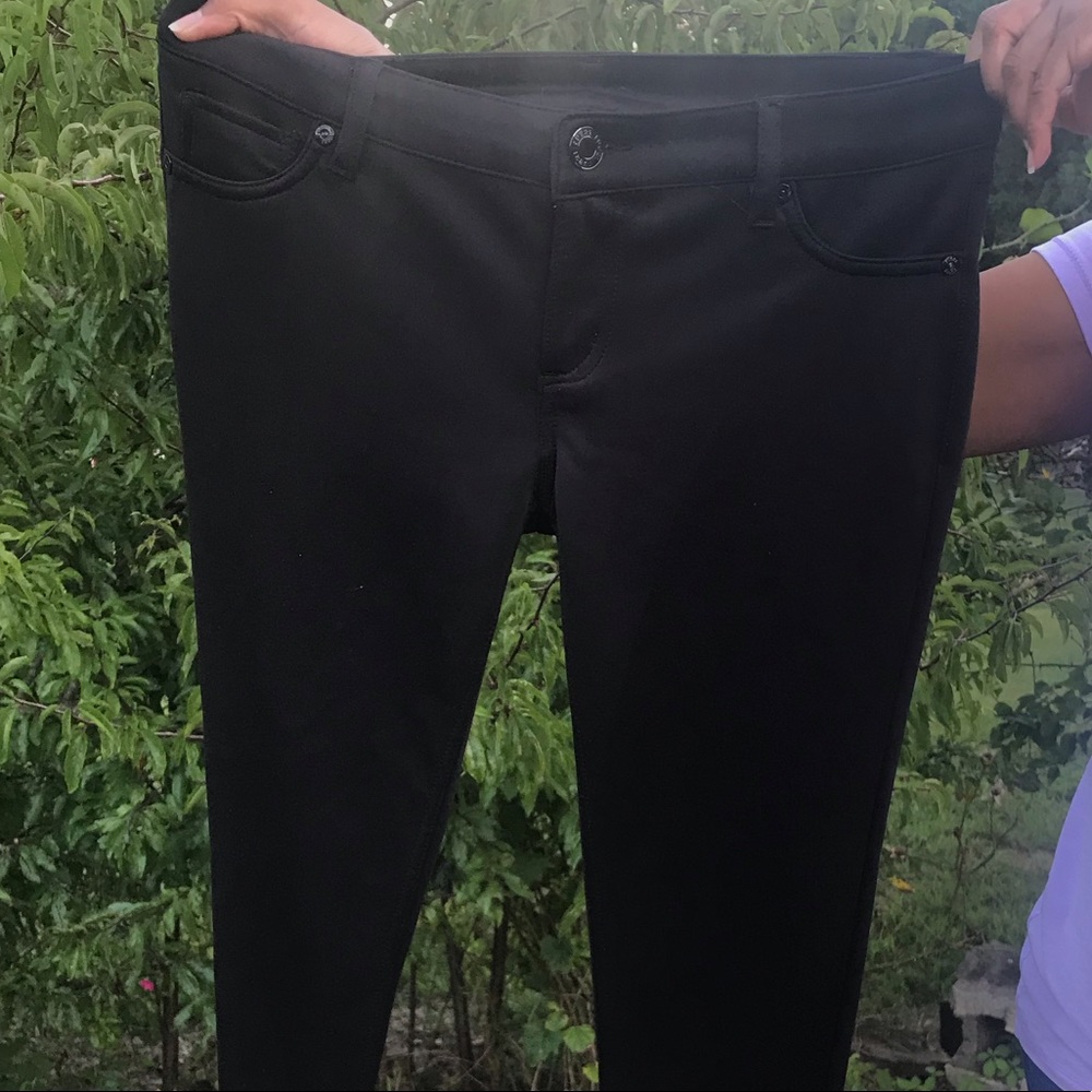Satin jeggings